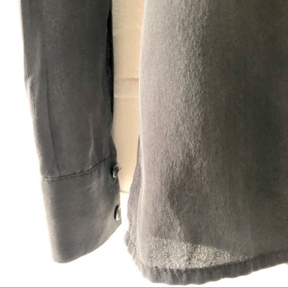 Bcbg Black Silk Long Sleeve Blouse - Picture 11 of 17